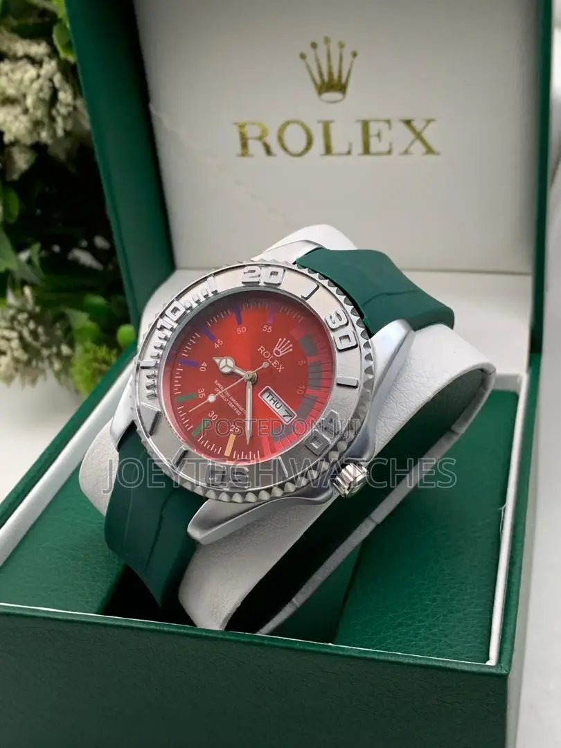 Silicon Strap Rolex Watches