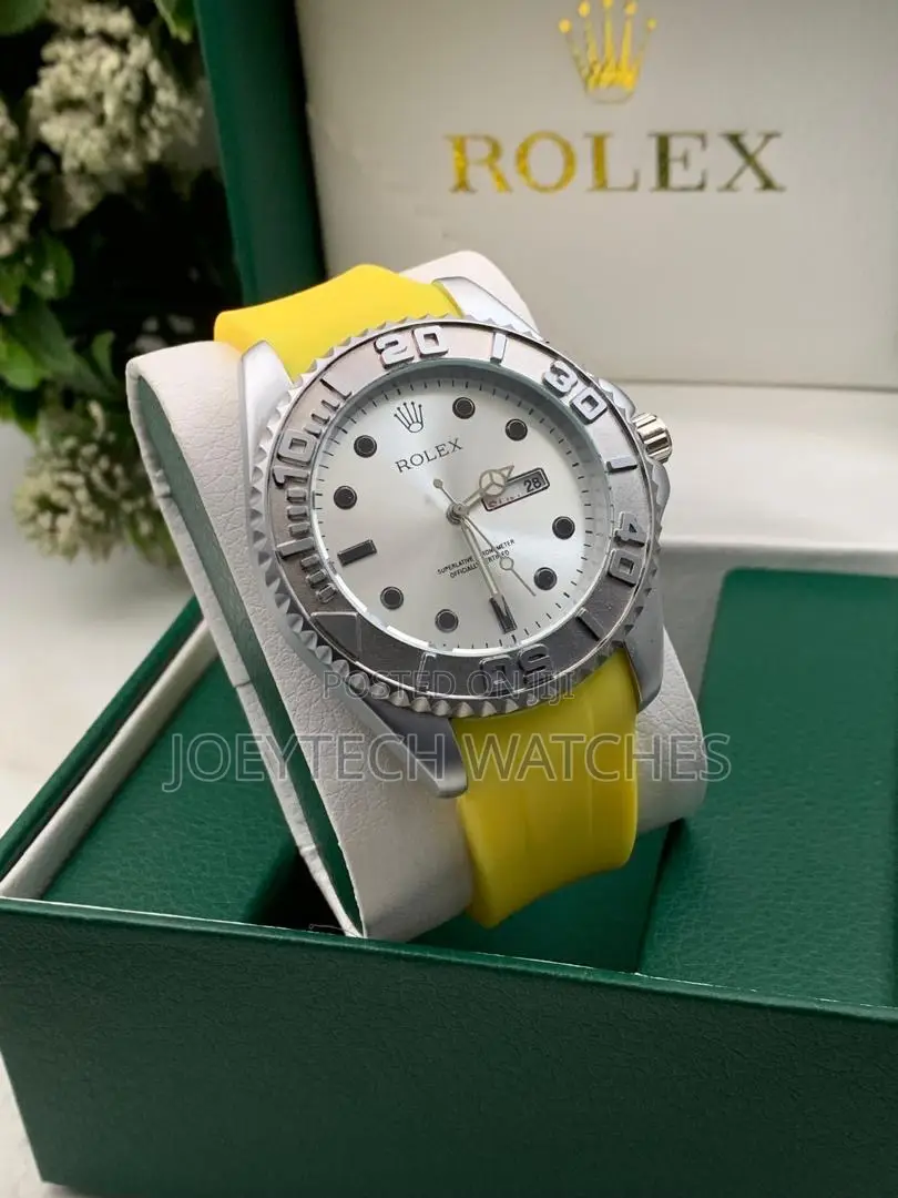 Silicon Strap Rolex Watches