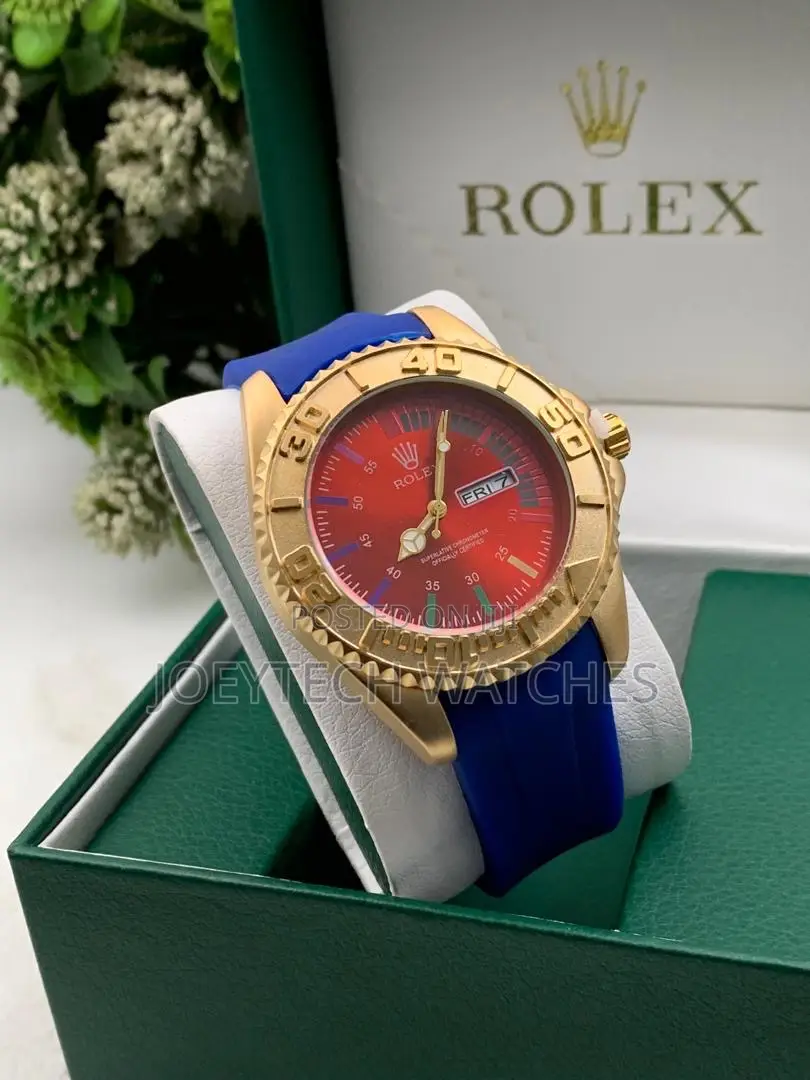 Silicon Strap Rolex Watches