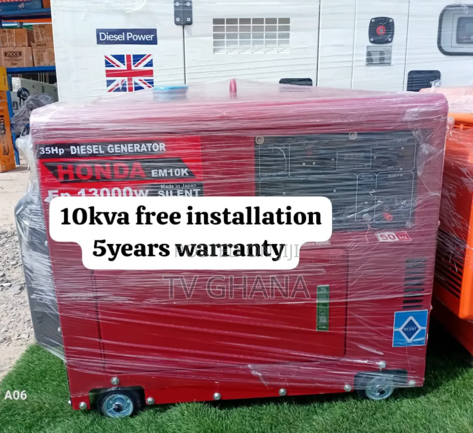Solid Power for Your Needs Honda 10kva Diesel Generator