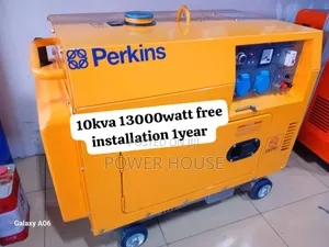 Tower Power Reserve 10kva 13000watts Diesel Generator Perkin