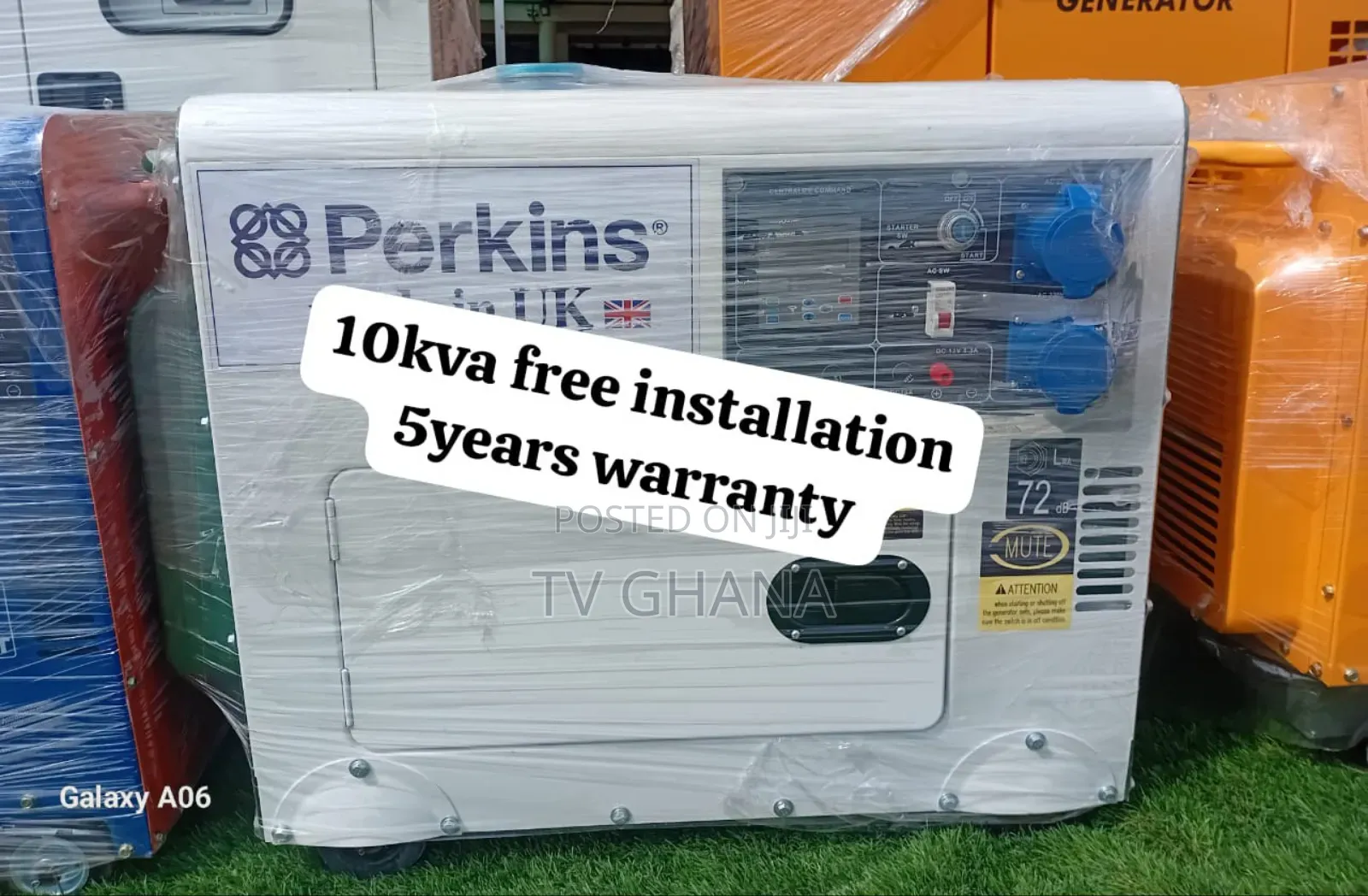 Soild Power for Your Needs Perkins 10kva Diesel 13000watts
