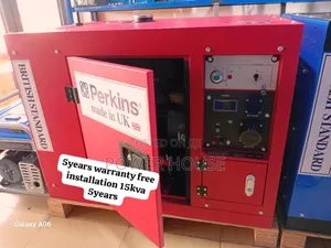 Tower Silver 15kva 16500watts Diesel Perkins Generator