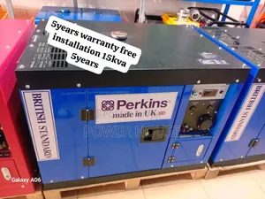 Tower Silver Relay 16500watts 15kva Perkins Diesel Generator