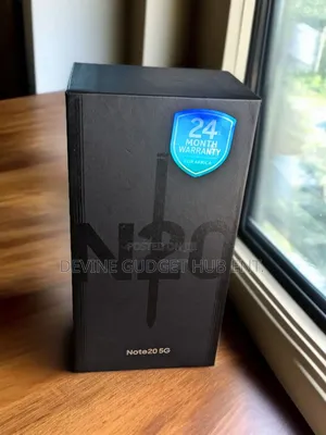 New Samsung Galaxy Note 20 5G 256 GB Gold