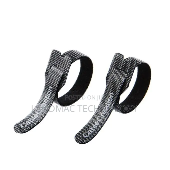 Lasa 50pcs Reusable Fastening Cord Cable Tie Management