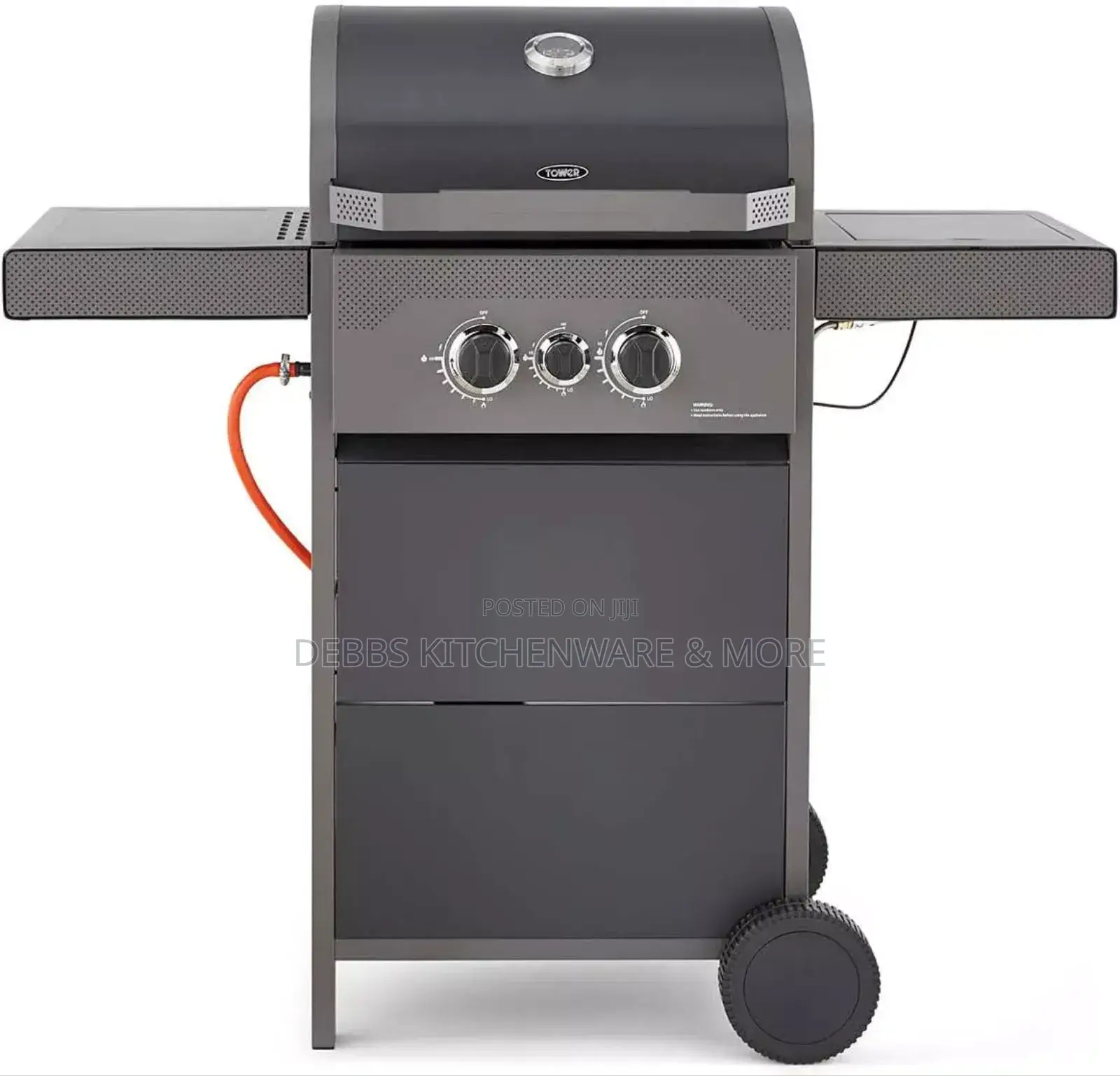 Two Burner Tower Gas Bbq