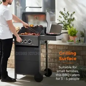 Two Burner Tower Gas Bbq