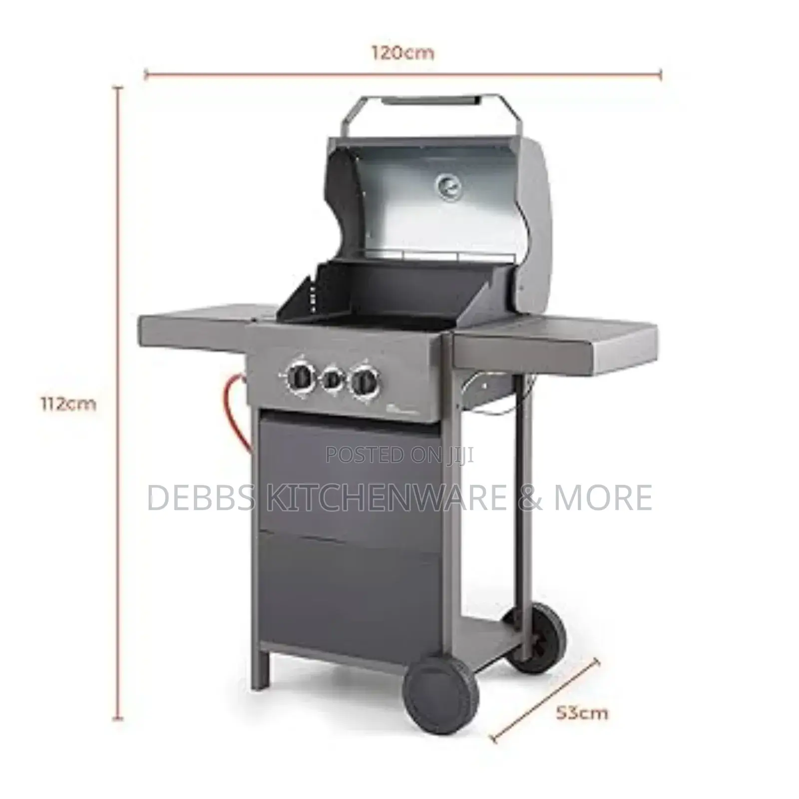 Two Burner Tower Gas Bbq