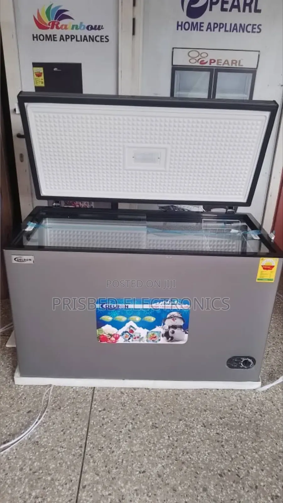 Delron Durable Chest Freezer 350 Litres Single Door
