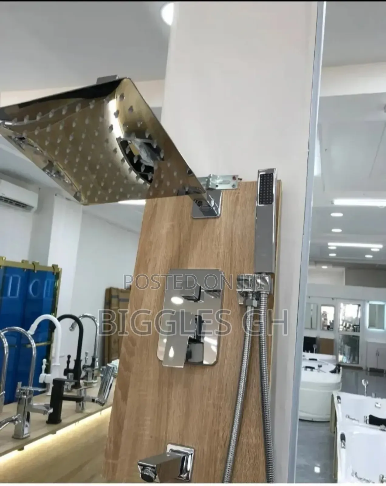 Concealed Shower