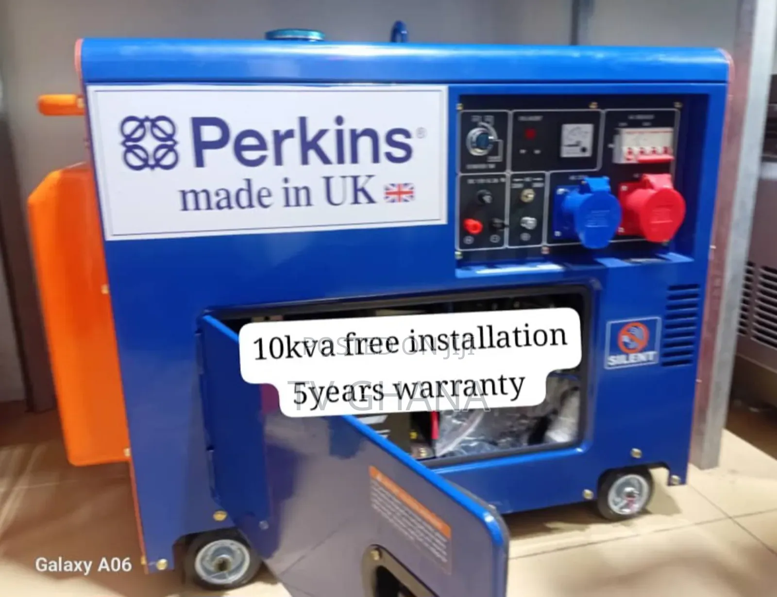 Cloud Gen Silent Tech Perkins 10kva Diesel 13000watts Diesel