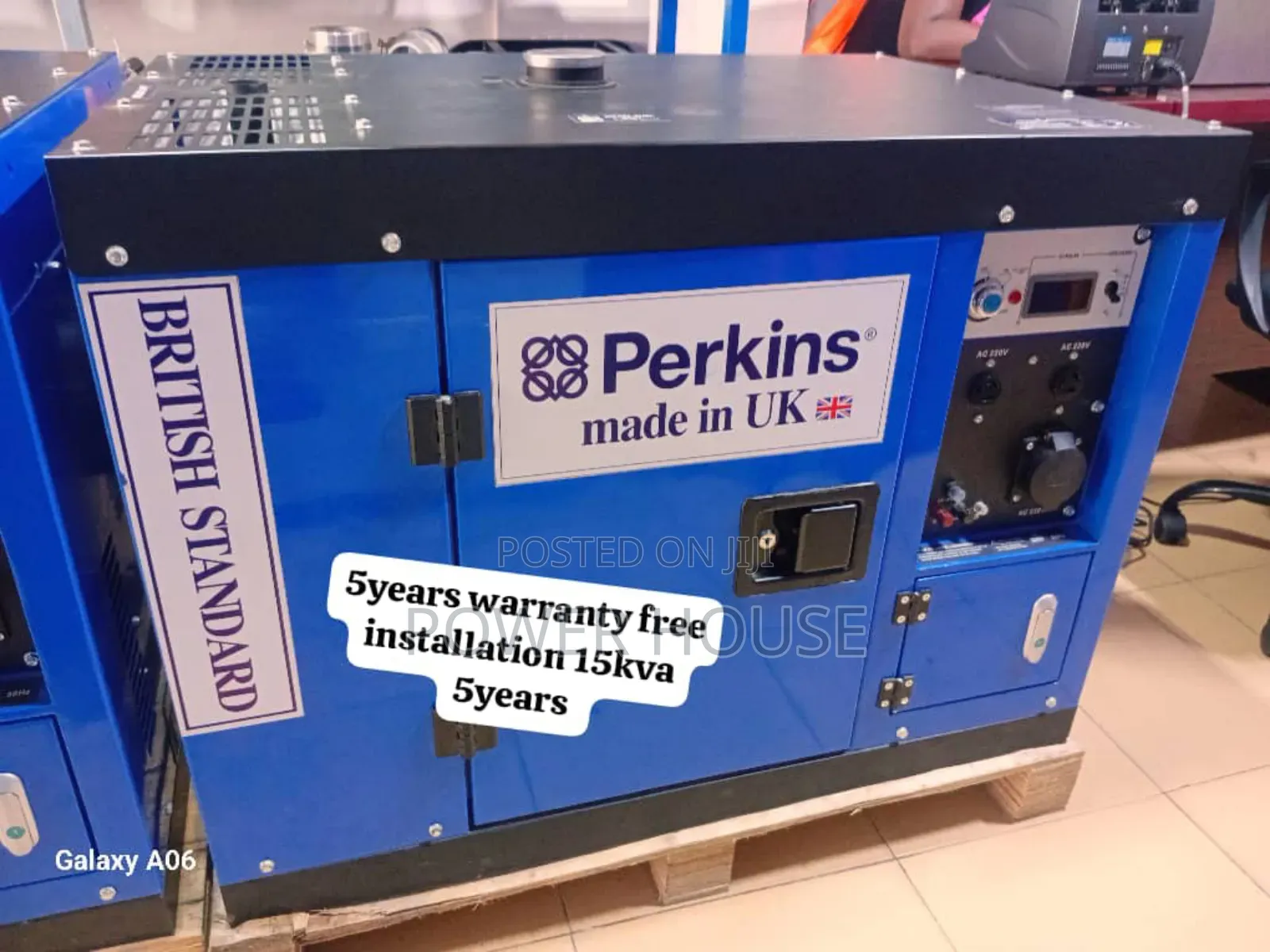Tower Watts 15kva 16500watts Perkins Diesel Generator