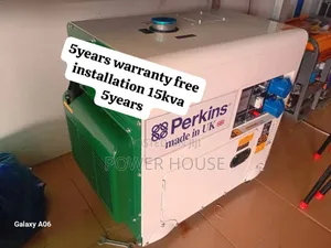 Tower Scop Force 16500watts 15kva Perkins Diesel Generator