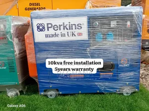 Ultra Silent Perkins 10kva Diesel 13000watts Diesel Generato