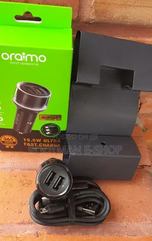 3 in 1 Cable 15w Fast Charger for Vehicles (Oraimo)