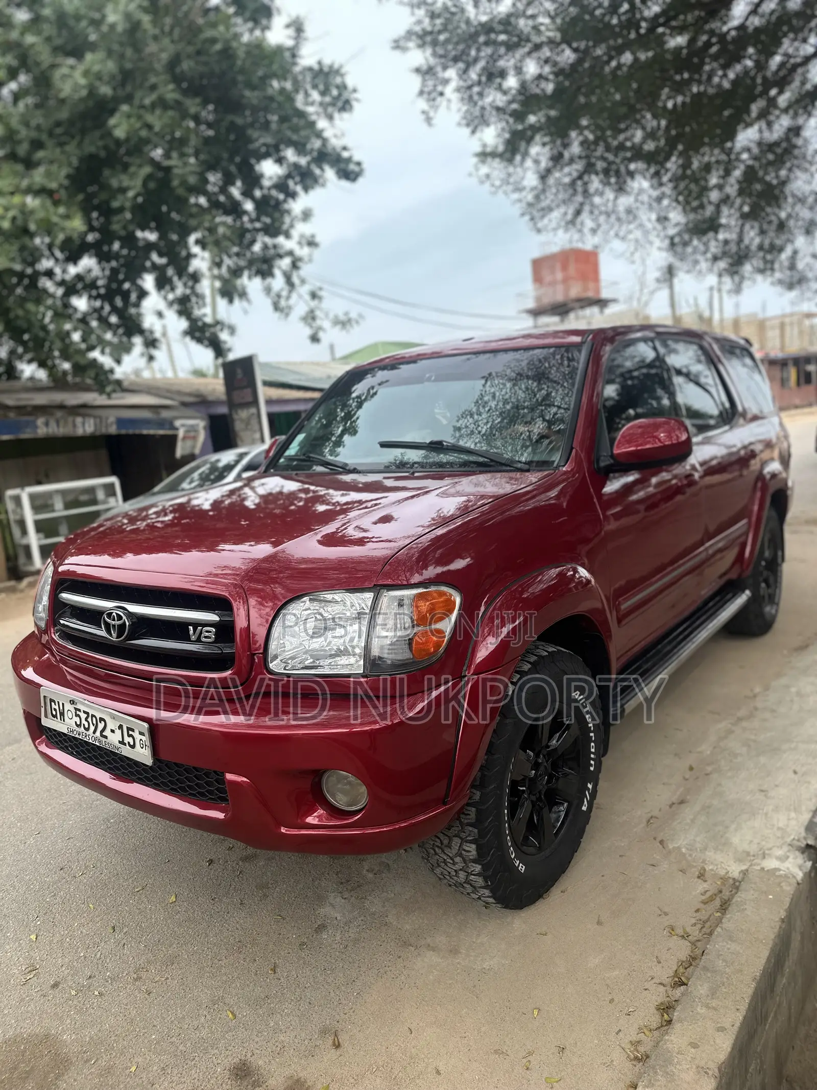 Toyota Sequoia 2002 Red