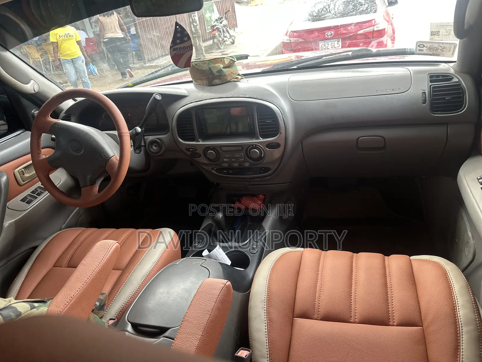 Toyota Sequoia 2002 Red