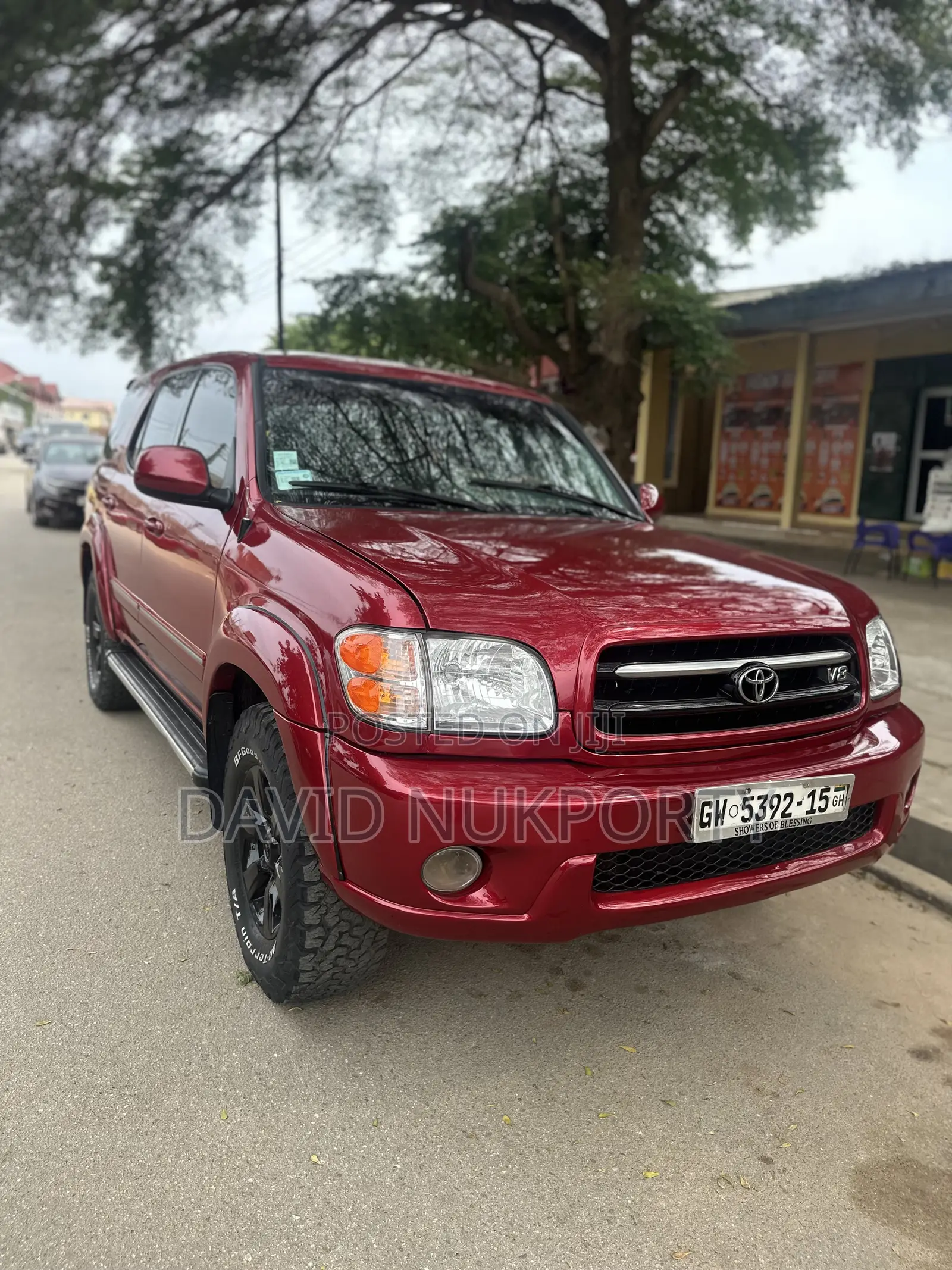 Toyota Sequoia 2002 Red