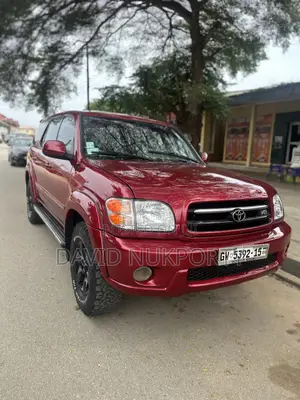 Toyota Sequoia 2002 Red