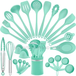 28pcs Silicone Kitchen Cooking Utensils Set