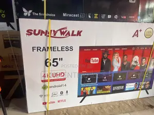 Sunny Walk Frameless 65” Smart Android Uhd