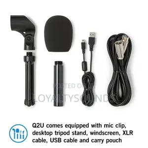 Samson Q2u Usb/XLR Dynamic Microphone