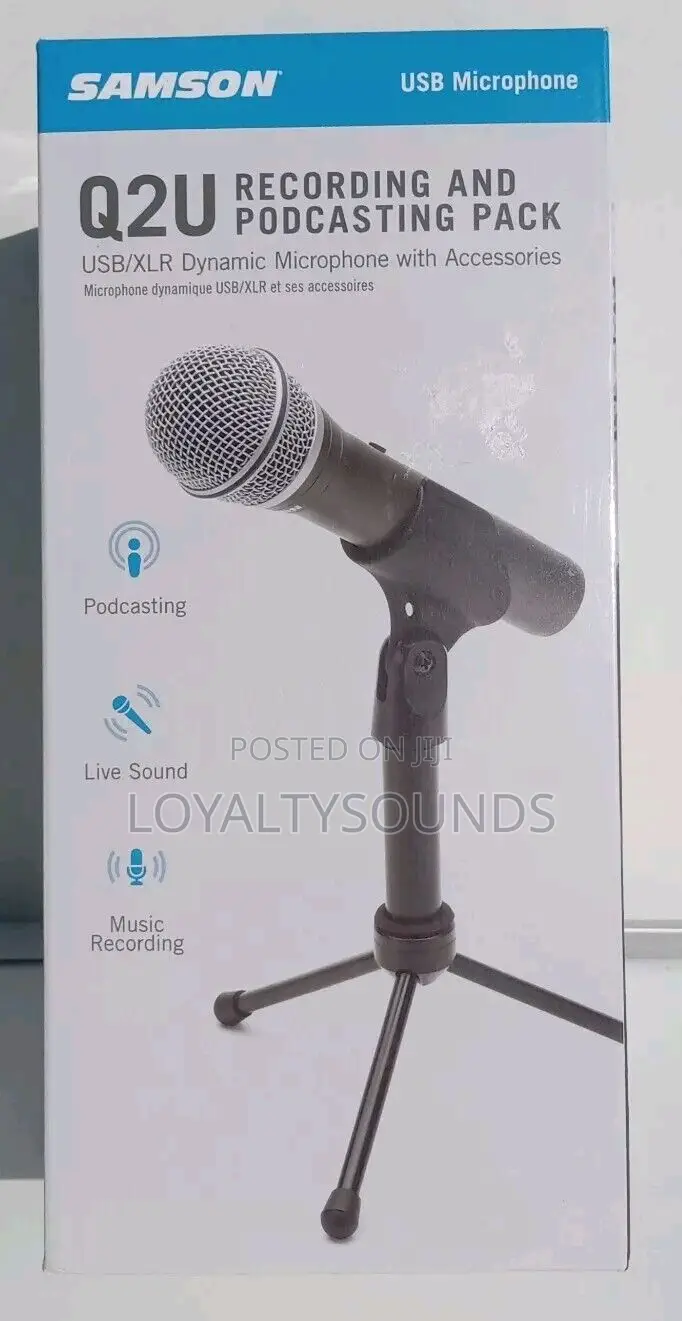 Samson Q2u Usb/XLR Dynamic Microphone