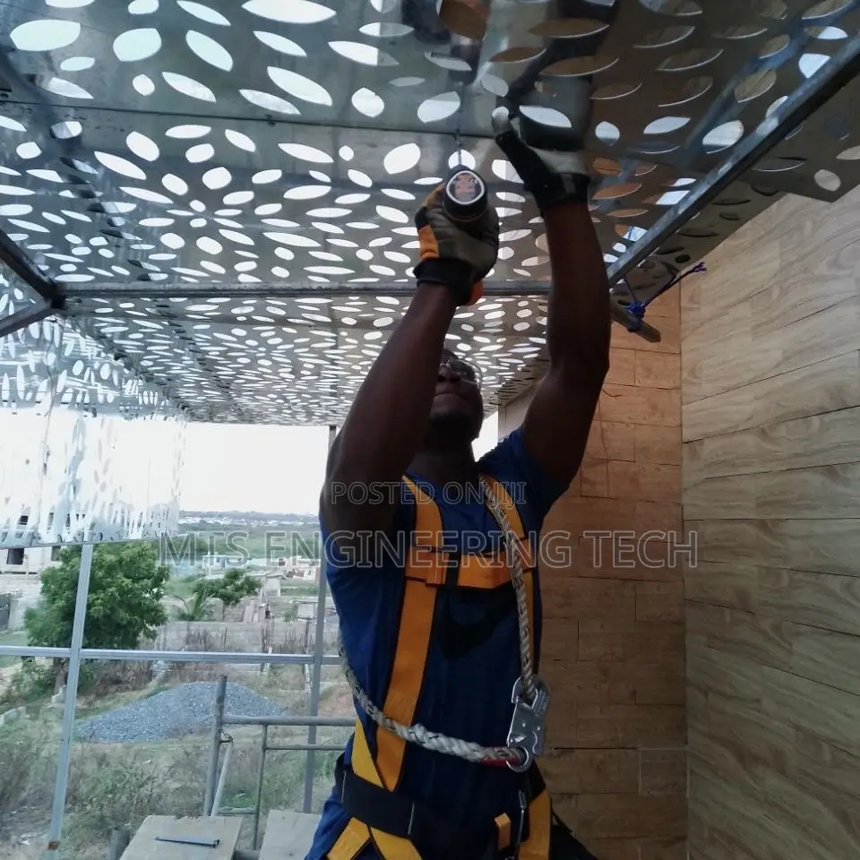 Modern Metal Pergola