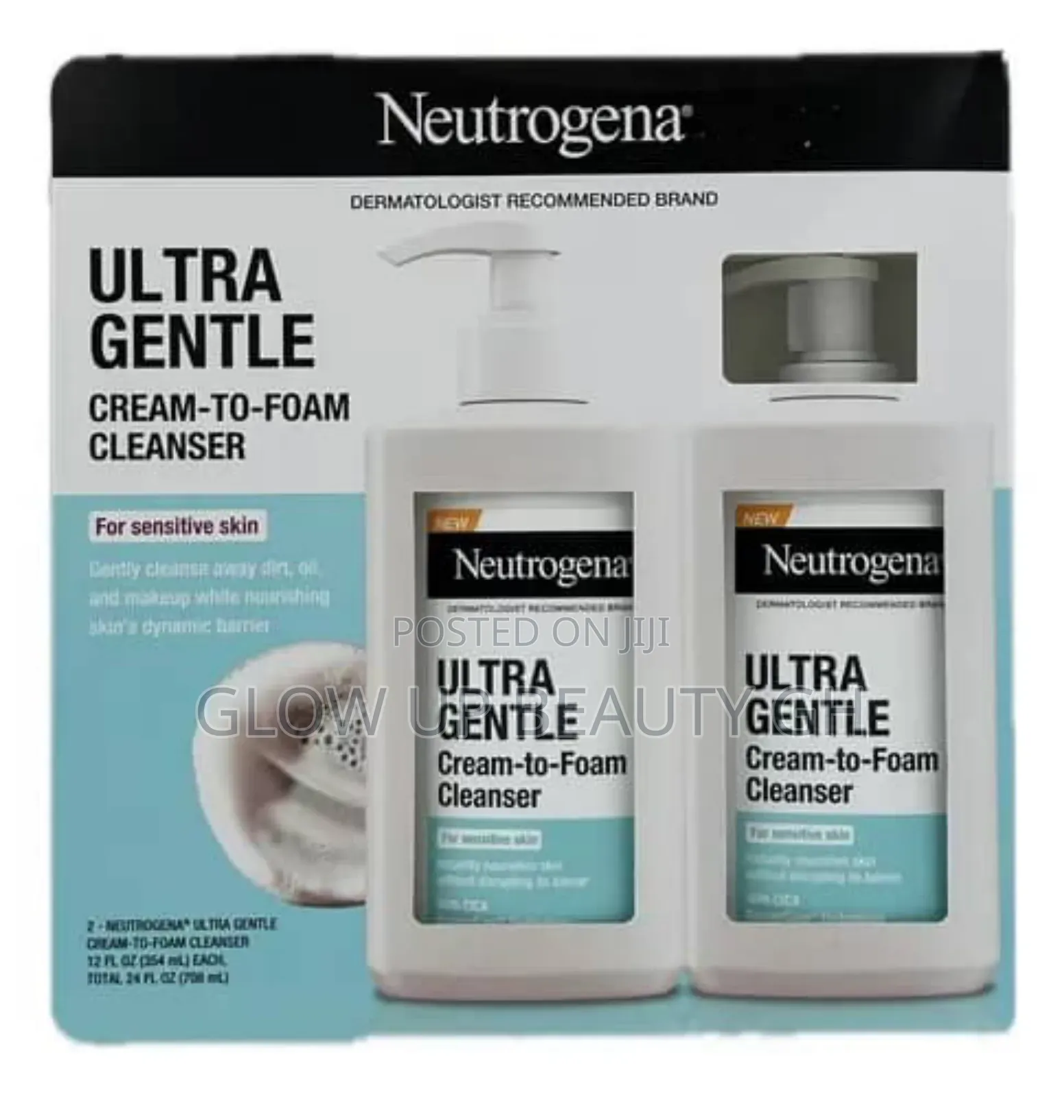 2packs Neutrogena Ultra Gentle Cleanser