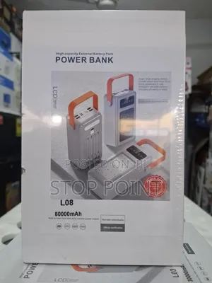 Large Capacity Power Bank - 80, 000mah