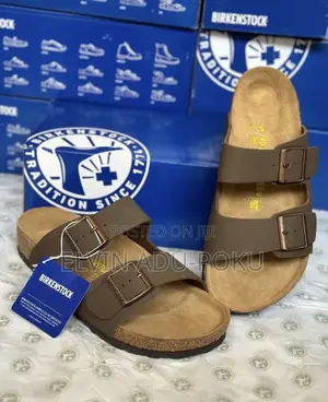 Birkenstock Arizona Flat Sandals ‘ Mocs Brown’