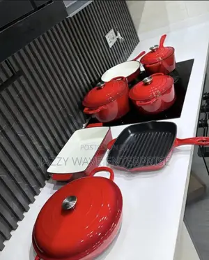 Cast Iron Enamel Nonstick Cookware Set