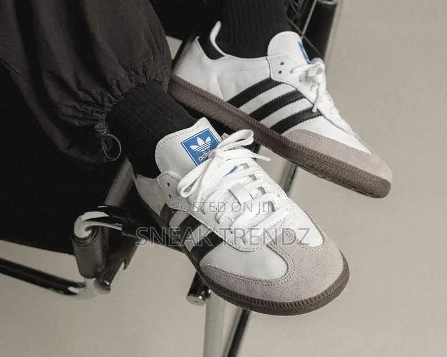 Adidas Samba Black White Leather