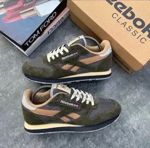 Reebok Classic Brown Cream and Amry Suade