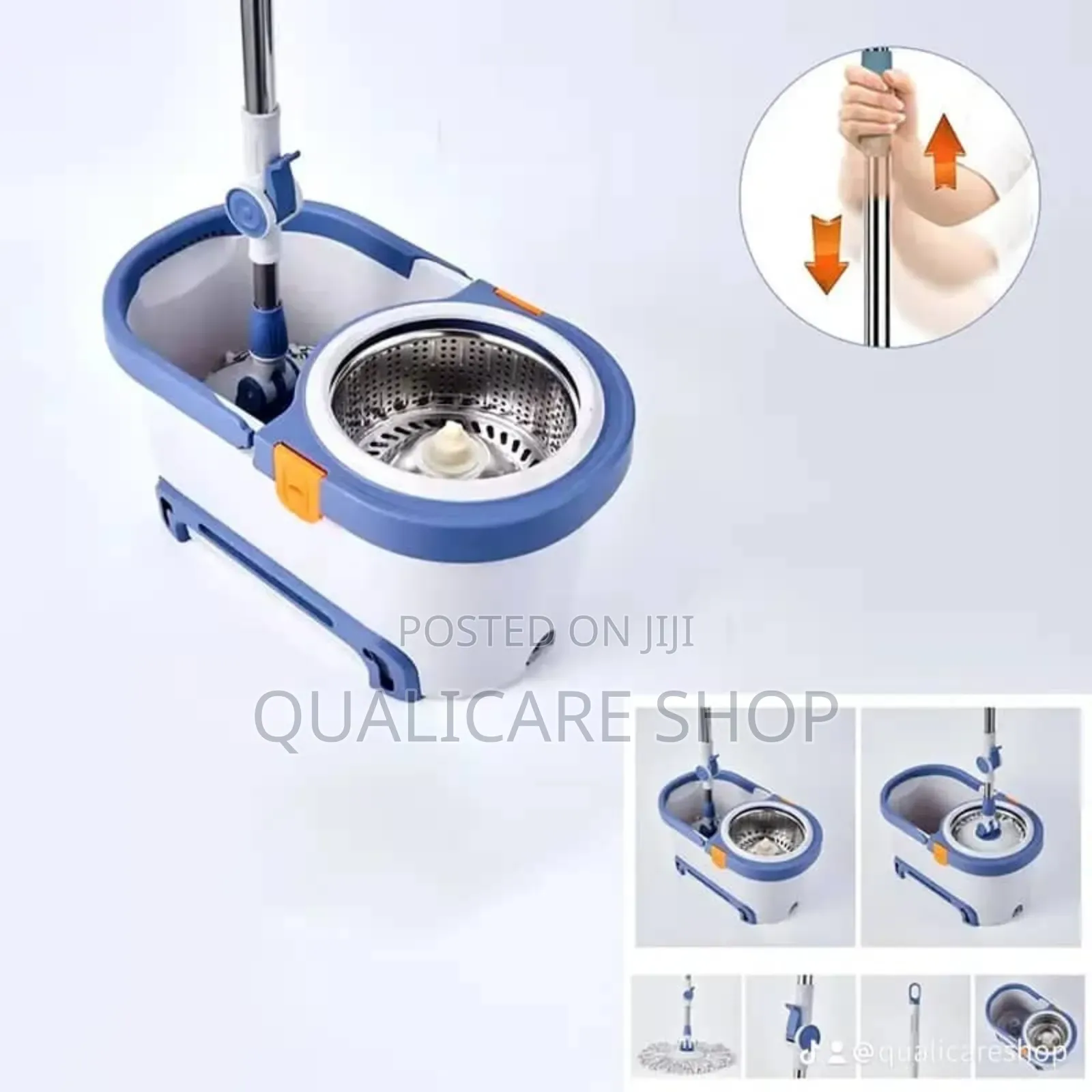 Mop Bucket - 360° Suspended