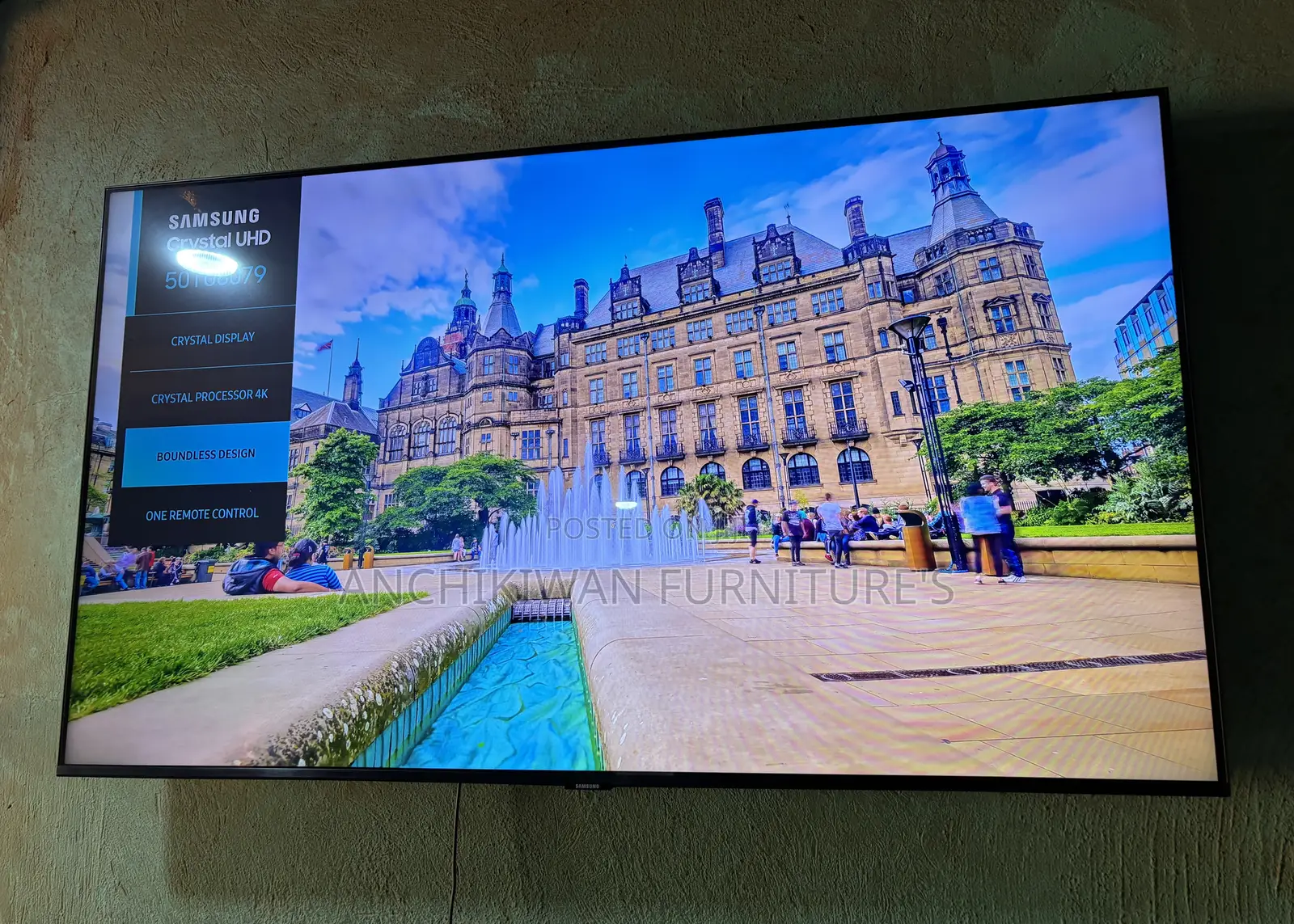 Crystal Uhd 50 Inches Samsung Smart Tv ( Cash on Delivery)