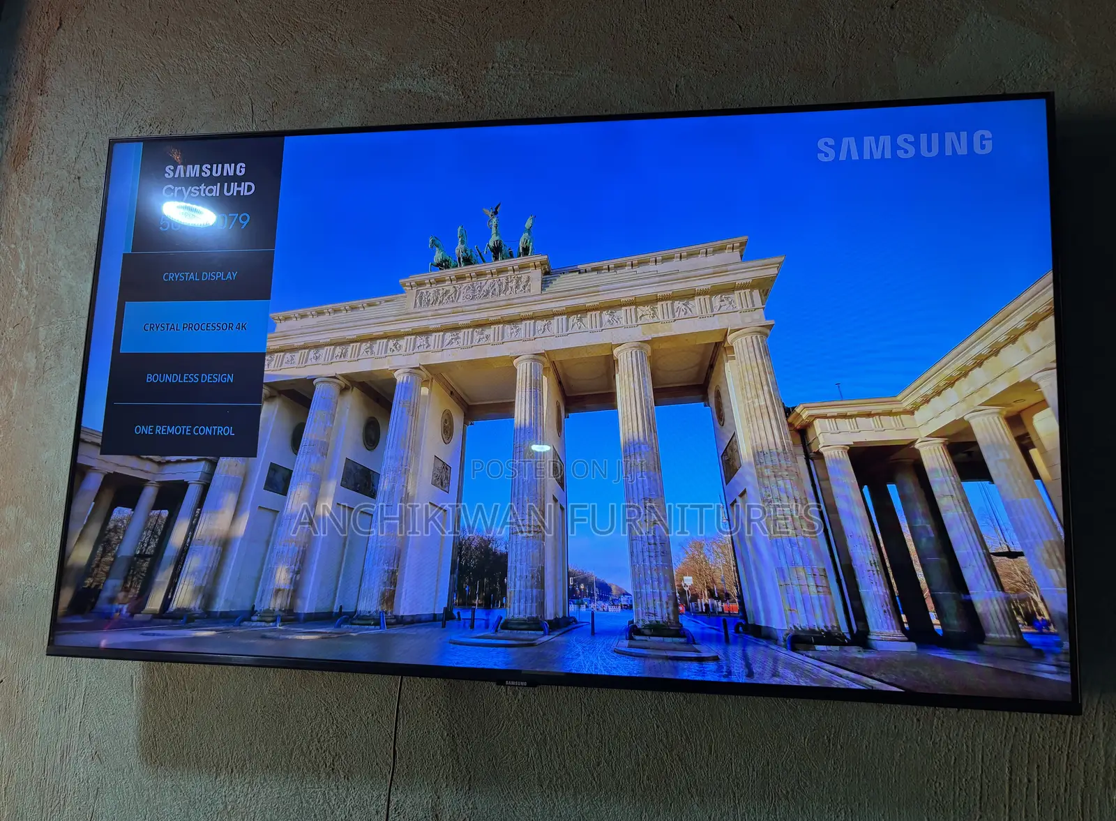 Crystal Uhd 50 Inches Samsung Smart Tv ( Cash on Delivery)