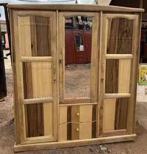 Pluck High Quality Polish Wood Wadrobe(Cash After Delivery)