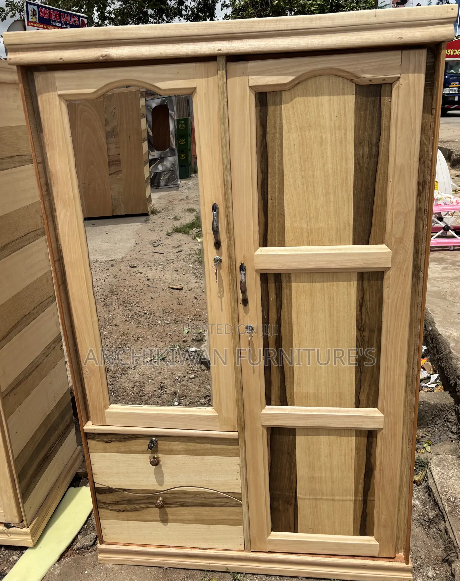 Wardrobe Gloss Polished (Payment After Delivery)