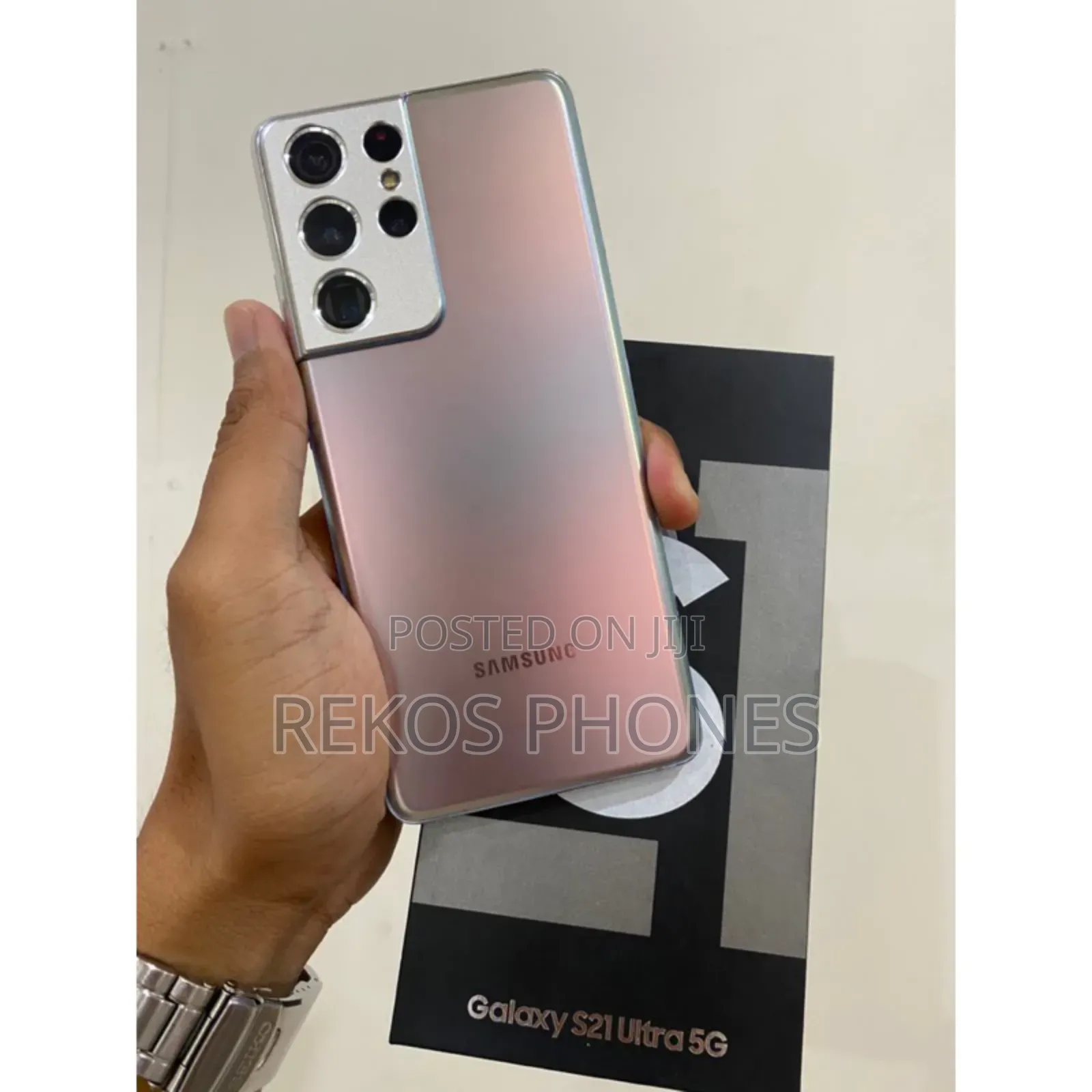 New Samsung Galaxy S21 Ultra 5G 128 GB Silver