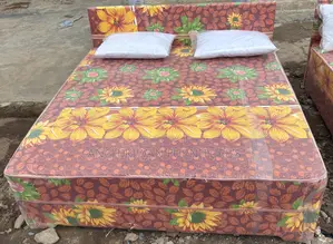Reliable Complete Bed With Mattress(Payment After Delivery)