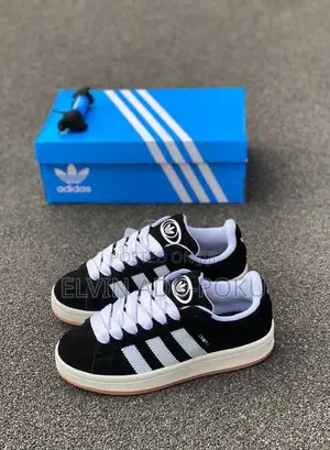 Adidas Campus "Black White Gum"