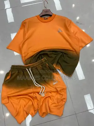 Fashion Trend Top and Down Shorts