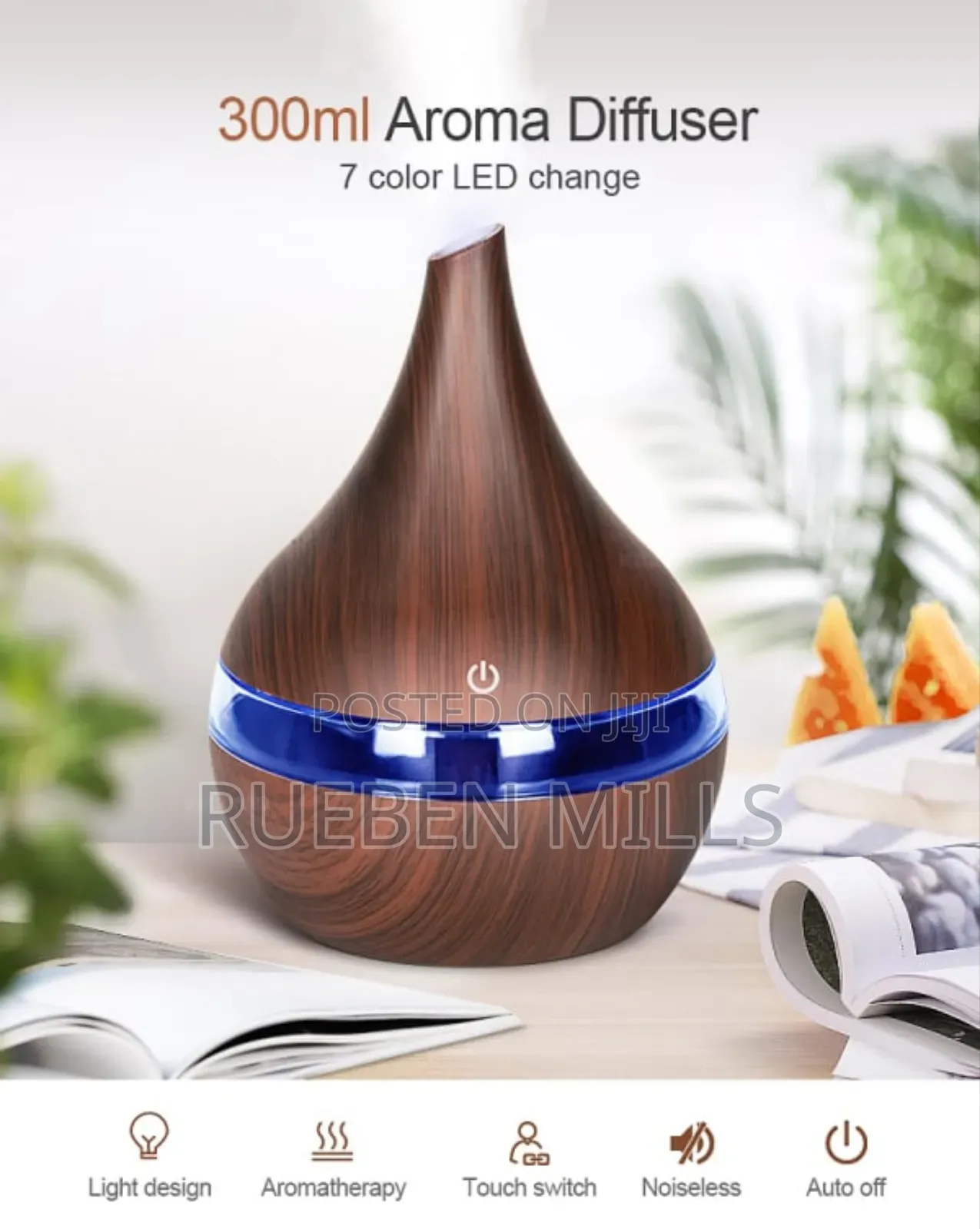 Easy to Use Electric Essential Oil Diffuser and Atomizer