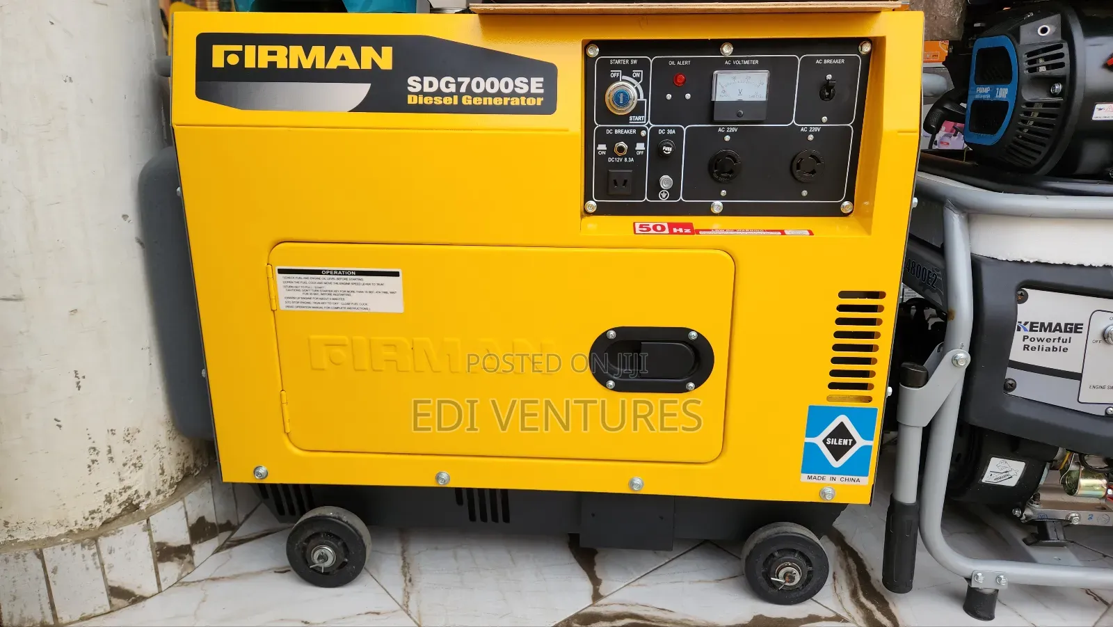 Firman Diesel Generator Sdg7000se