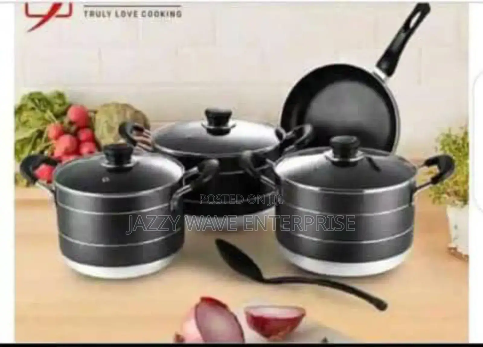 Nonstick Cookware Set With Frying Pan