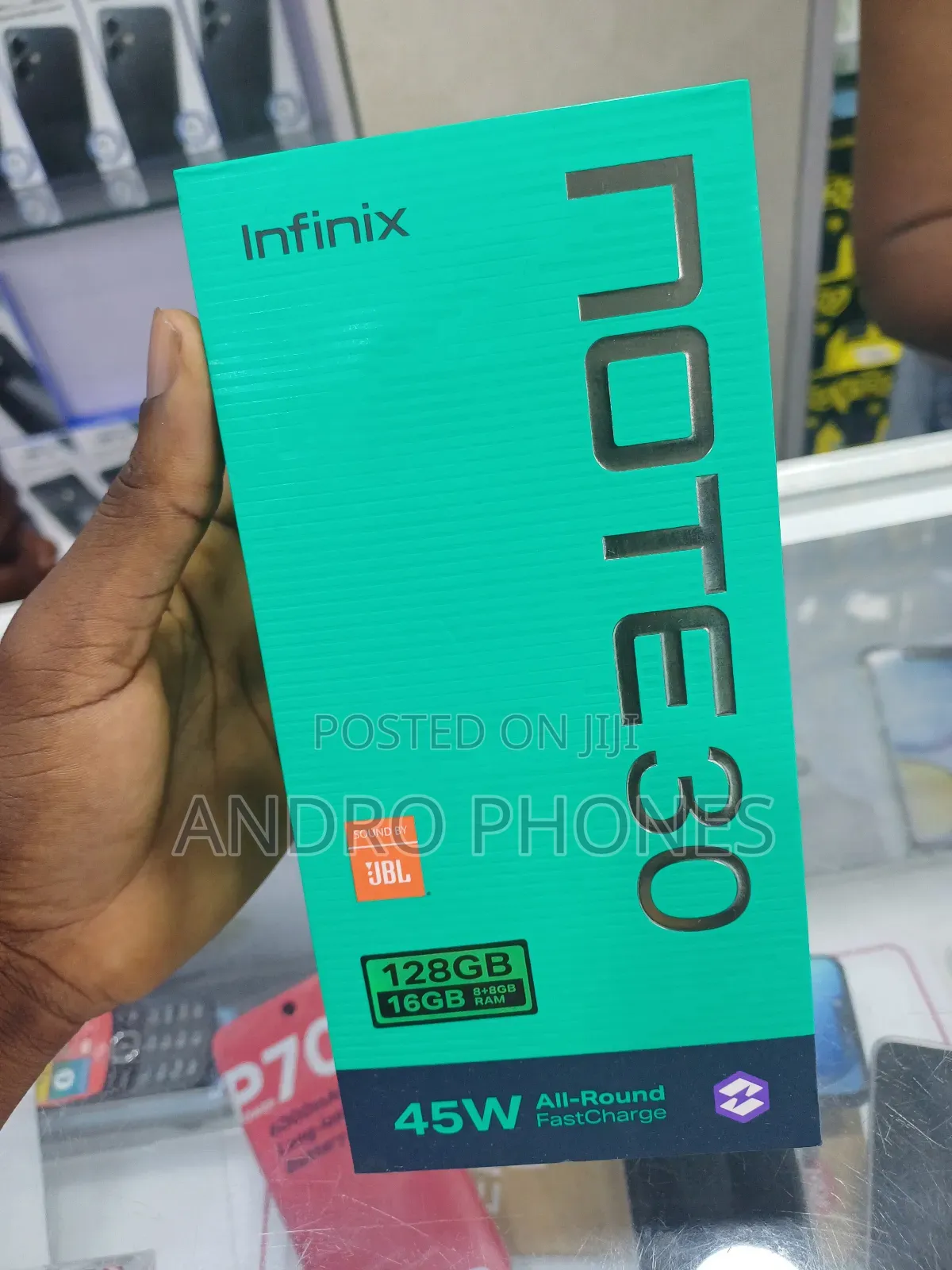 New Infinix Note 30 5G 128 GB Black