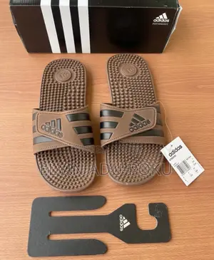 Adidas Unisex Adissage Slides “ Cacoa”