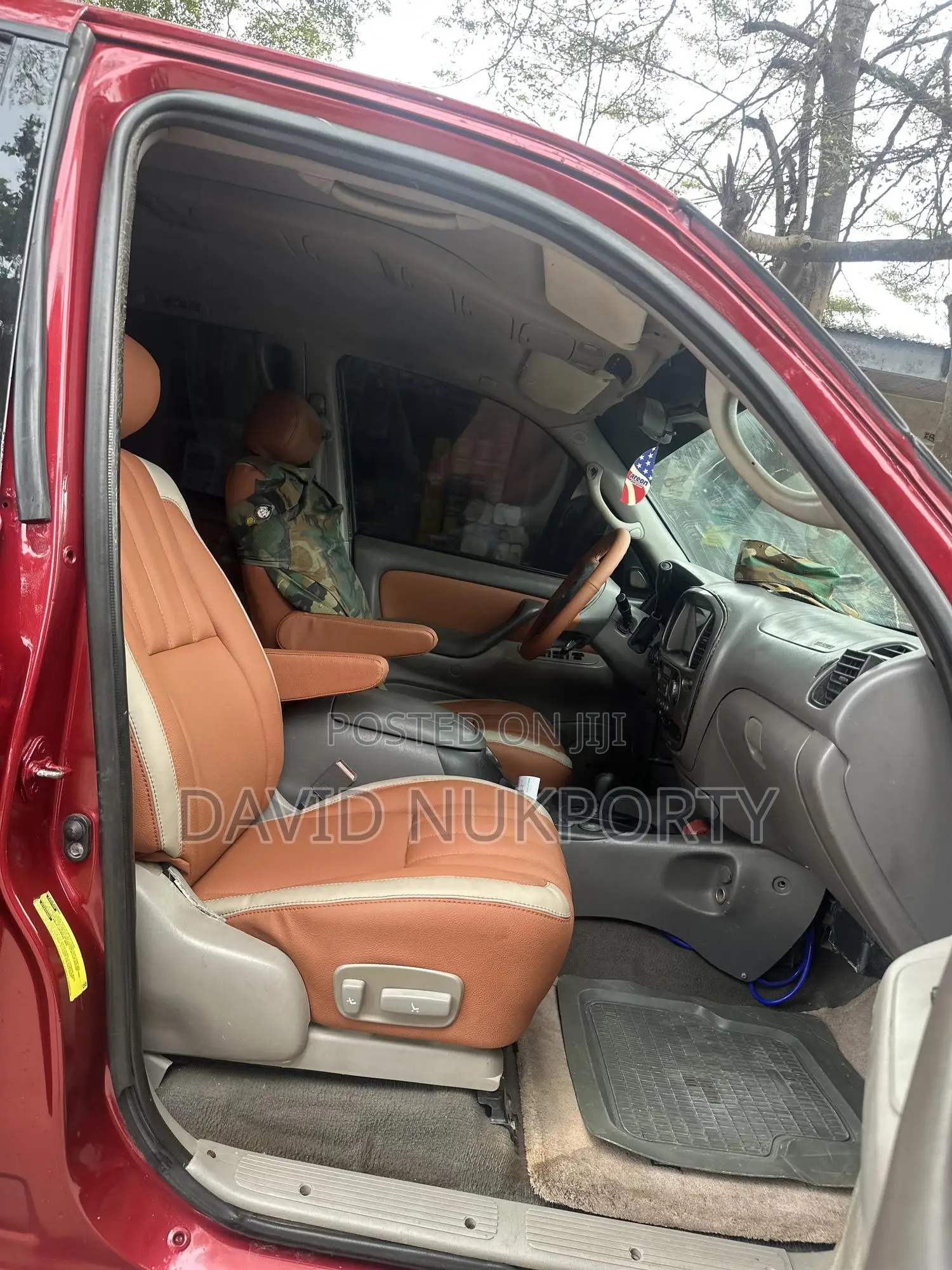 Toyota Sequoia 2002 Red
